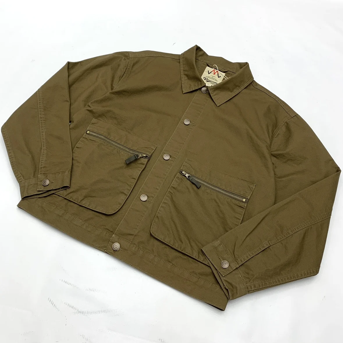 Ami Kaji cotton jacket men's retro workwear European and American autumn and winter lapel American casual short jacket