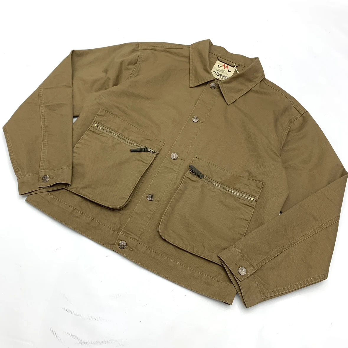 Ami Kaji cotton jacket men's retro workwear European and American autumn and winter lapel American casual short jacket