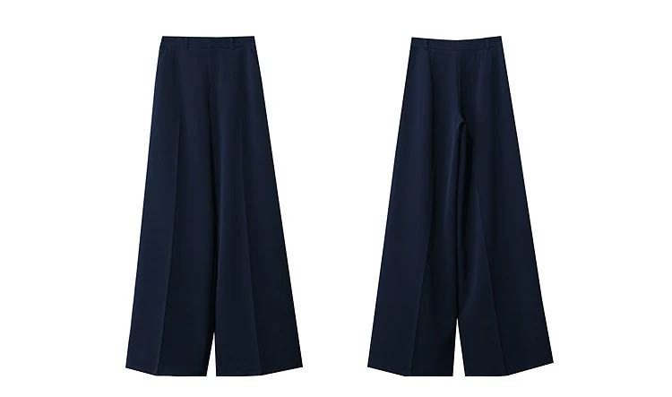 Amii Women Pants 2026 Summer Loose Casual Wide Leg Trousers Soft Drape Fabric Office Commute Elegant Long Clothes Women 12621076