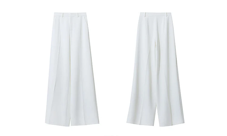 Amii Women Pants 2026 Summer Loose Casual Wide Leg Trousers Soft Drape Fabric Office Commute Elegant Long Clothes Women 12621076