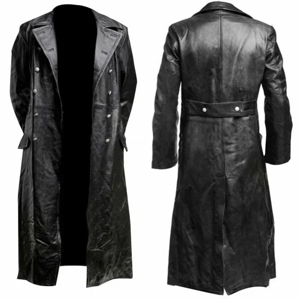 Punk & Gothic Medieval Steampunk Trench Coat Plague Doctor Fancy Dress Men's Casual Daily Adults' Coat