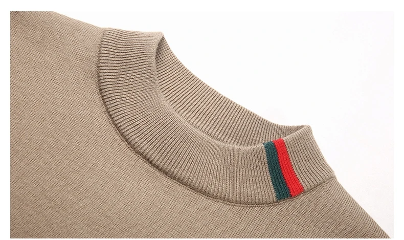 Fashion personality jacquard knitted sweater luxury brand designer new casual soft lightweight comfort men's round neck pullover