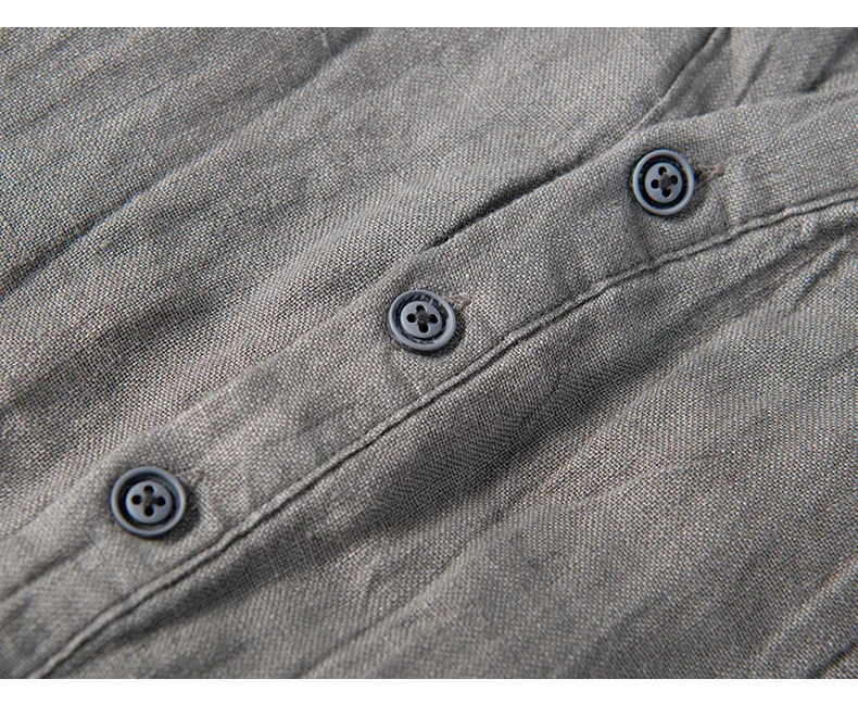 Summer Summer Vintage 100% Linen Short Sleeve T-Shirt for Men Breathable Thin Solid Color Slim Tops BL888