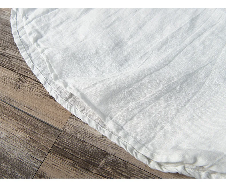 Summer Summer Vintage 100% Linen Short Sleeve T-Shirt for Men Breathable Thin Solid Color Slim Tops BL888
