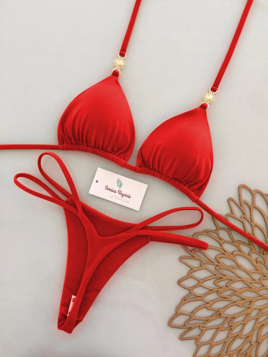 Micro Bikinis 2026 Sexy Women Swimsuit Push Up Swimwear Thong Bikini Set Biquini Bathing Suit Swim Suit Beachwear Female
