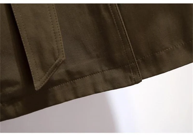 Spring Autumn Trench Coat Women 2026 New Korean Double Breasted Mid-Long Woman Trench Coat Overcoat Windbreaker Female Outerwear