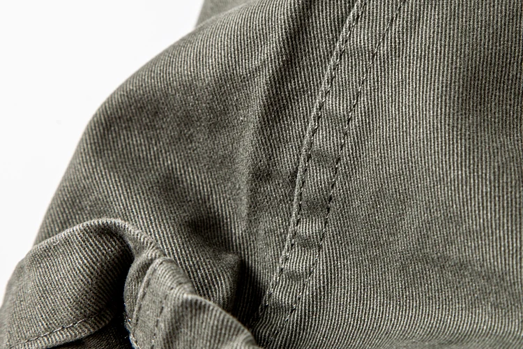 100% Cotton Dense Heavyweight Men Pants Retro American Casual Tough Guys Slim Straight Workwear Trousers Spring High Quality