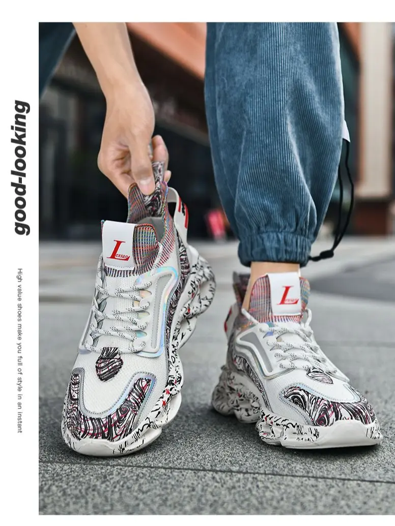 Men Shoes Sneakers Male Casual Mens Shoes Tenis Luxury Shoes Trainer Race Breathable Shoes Fashion Loafers Running Shoes for Men