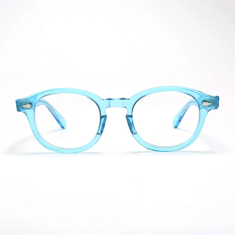 Vintage Acetate Glasses Frame Men Round Prescription Myopia Optical Eyeglasses Women 2022 New Retro Luxury Spectacles Eyewear