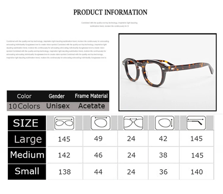 Vintage Acetate Glasses Frame Men Round Prescription Myopia Optical Eyeglasses Women 2022 New Retro Luxury Spectacles Eyewear