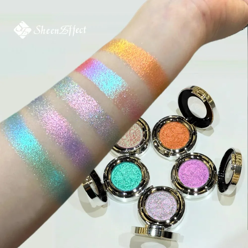 Sheeneffect Chameleon Single Color Eyeshadow Long Lasting Super Shimmering Eye Makeup