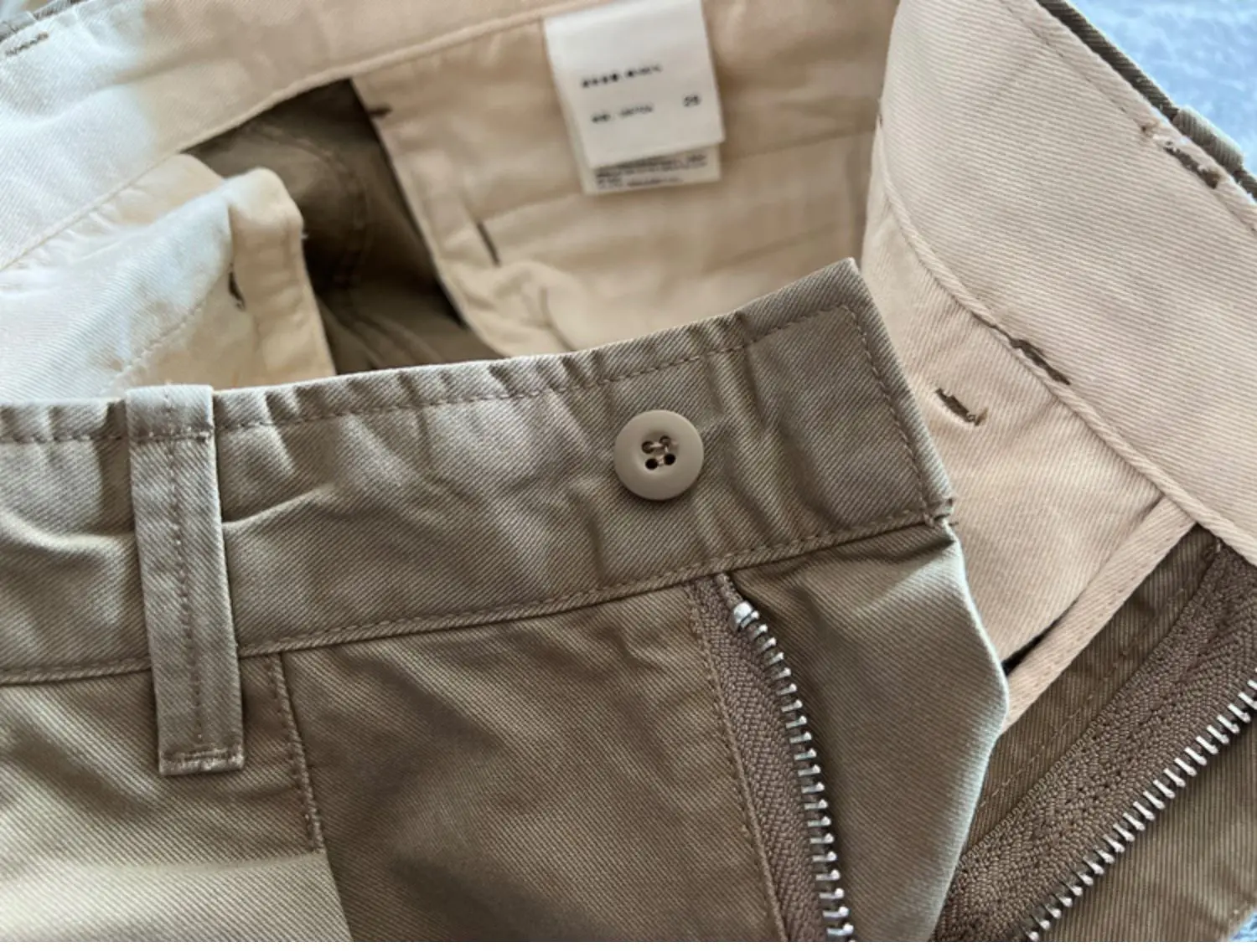 Amekaji Heavyweight Pure Cotton Twill Reinforced Work Pants Loose Tapered Straight-leg Basic Solid Color Casual Trousers for Men