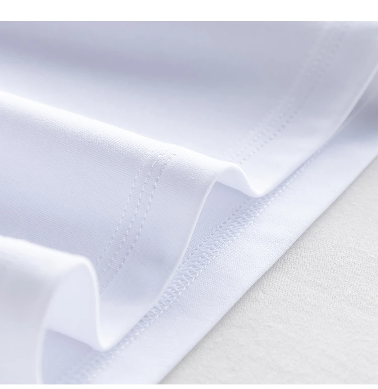 Men's High-end Fabric Silk Mercerized Cotton T-shirt Crew Neck Luxury Tee Short Sleeve Silky Feeling Summer Wear Vacation V-neck