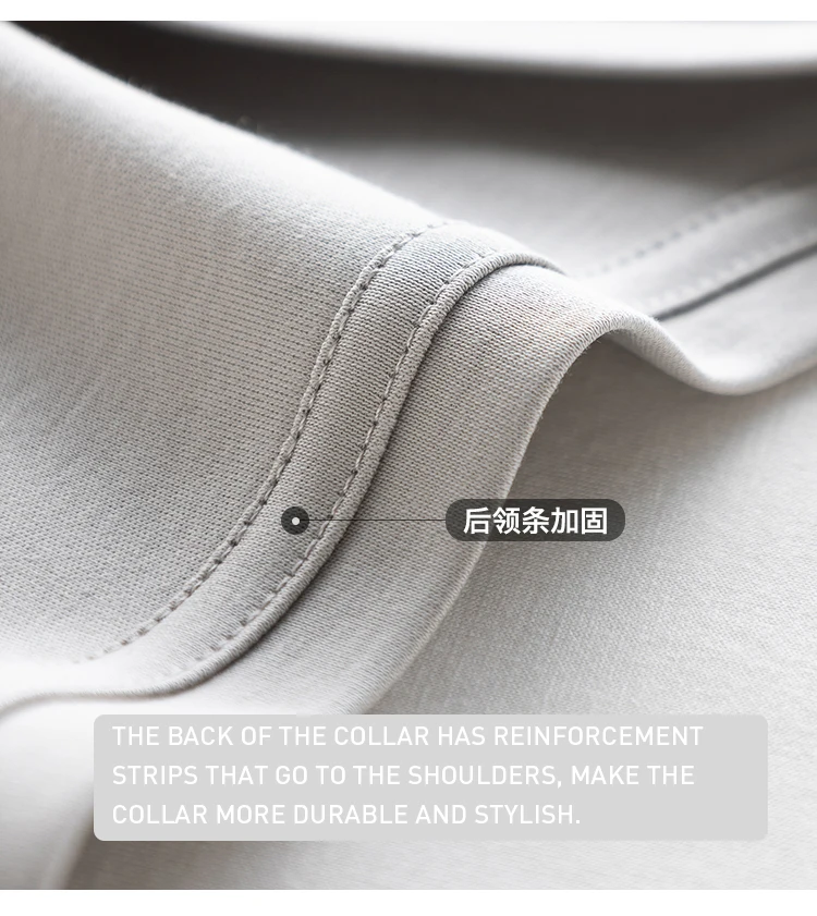 Men's High-end Fabric Silk Mercerized Cotton T-shirt Crew Neck Luxury Tee Short Sleeve Silky Feeling Summer Wear Vacation V-neck