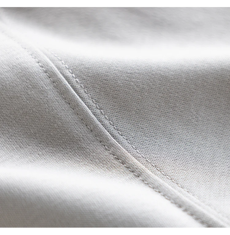 Men's High-end Fabric Silk Mercerized Cotton T-shirt Crew Neck Luxury Tee Short Sleeve Silky Feeling Summer Wear Vacation V-neck