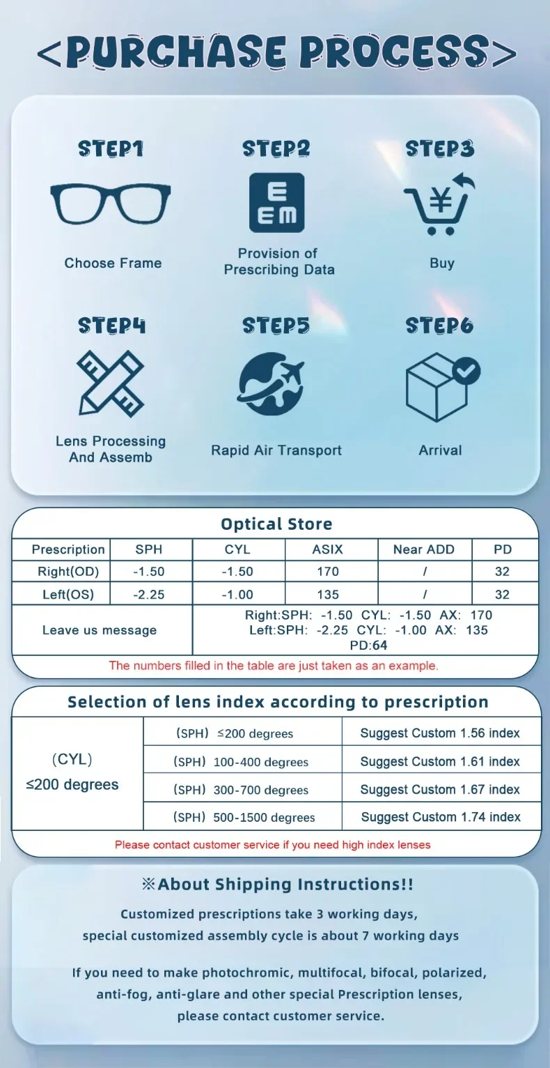 CLLOIO Ultralight Vintage Titanium Reading Glasses Anti Blue Light Eyebrow Frame Myopia Glasses Progressive Prescription Eyewear