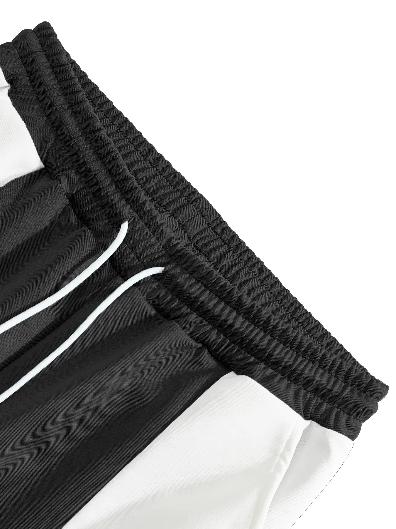 Men's Spring-Summer Comfortable Breathable Sports Long Pants with Patchwork Pattern and Pockets - Fitness and Camping Pants