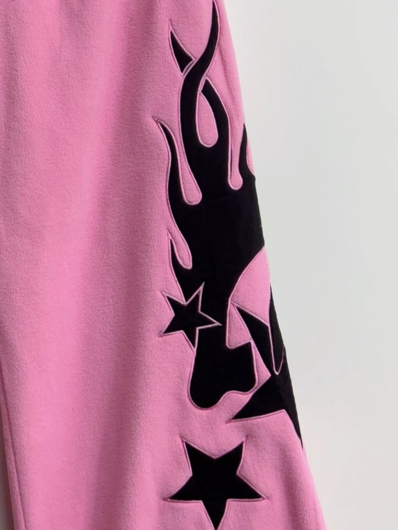 Y2K Women Streetwear Wide Leg Embroidery Sweatpants Baggy Oversized Pants Grunge Joggers Trousers Acubi 2000s Alt Clothes