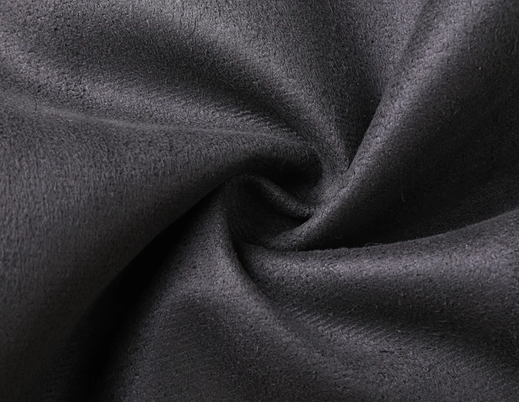 BIVIGAOS Fall Winter Fleece Loose Wide Leg Warm Leather Pants Women Button Pocket High Waist Thick PU Casual Straight Pants