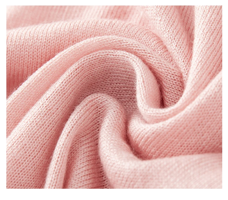 WinvyNee Women Worsted Wool Seamless Knit Crew Neck Plain Long Sleeve Spring Autumn Lightweight Skin-friendly Pullover A1757019A