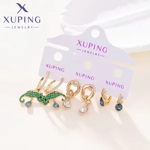 Xuping Jewelry Hot Tredny Romantic Heart Shape Pendant Necklace With Synthetic Cubic Zirconia for Women Gift X000828615