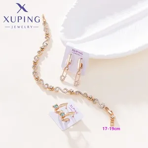 Xuping Jewelry Hot Tredny Romantic Heart Shape Pendant Necklace With Synthetic Cubic Zirconia for Women Gift X000828615