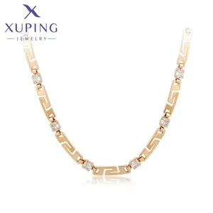 Xuping Jewelry Hot Tredny Romantic Heart Shape Pendant Necklace With Synthetic Cubic Zirconia for Women Gift X000828615