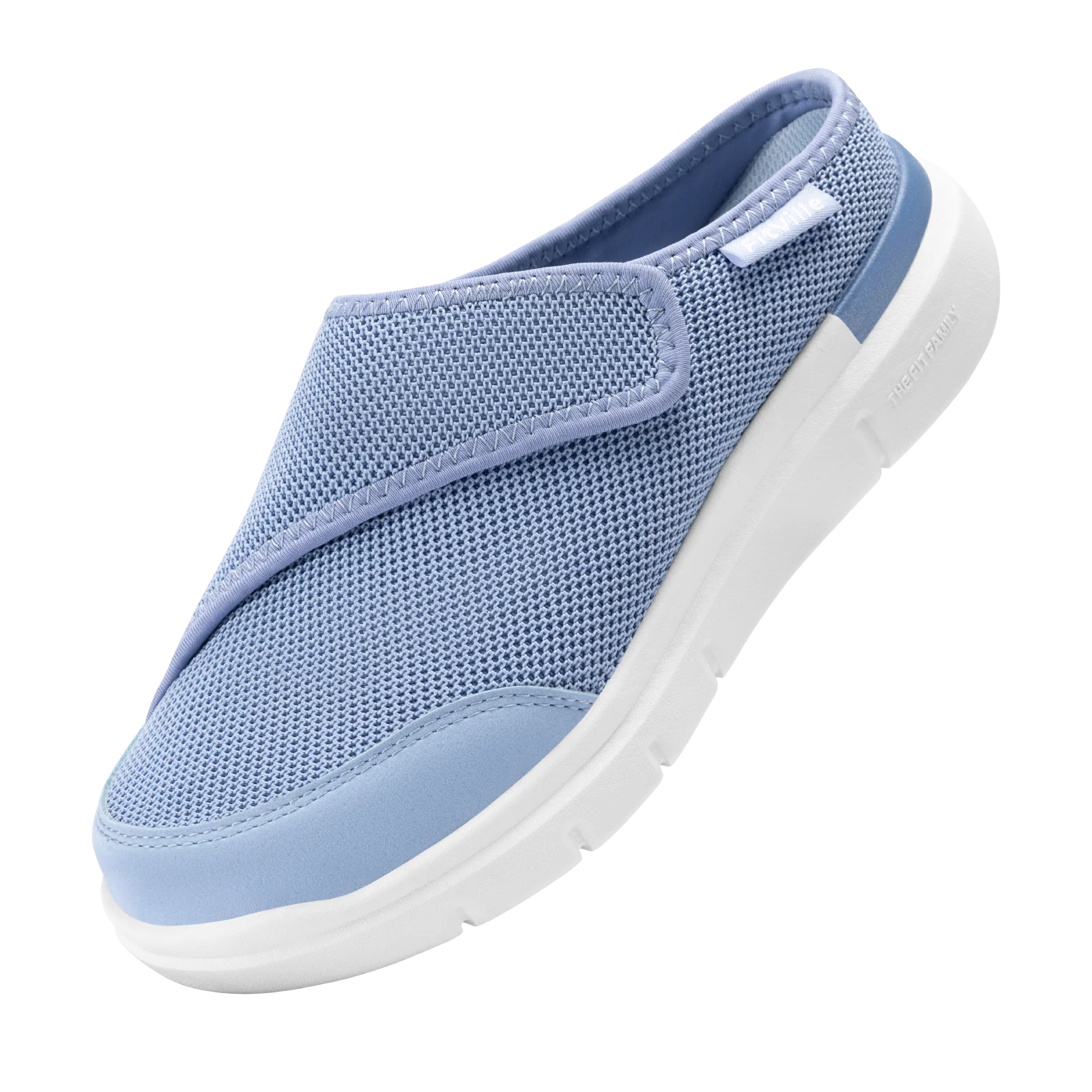 FitVille Women's Orthopedic Slippers Wide Fleece Lined Clogs with Arch Support Recovery Pedic Shoes Comfortable Slip-On Footwear