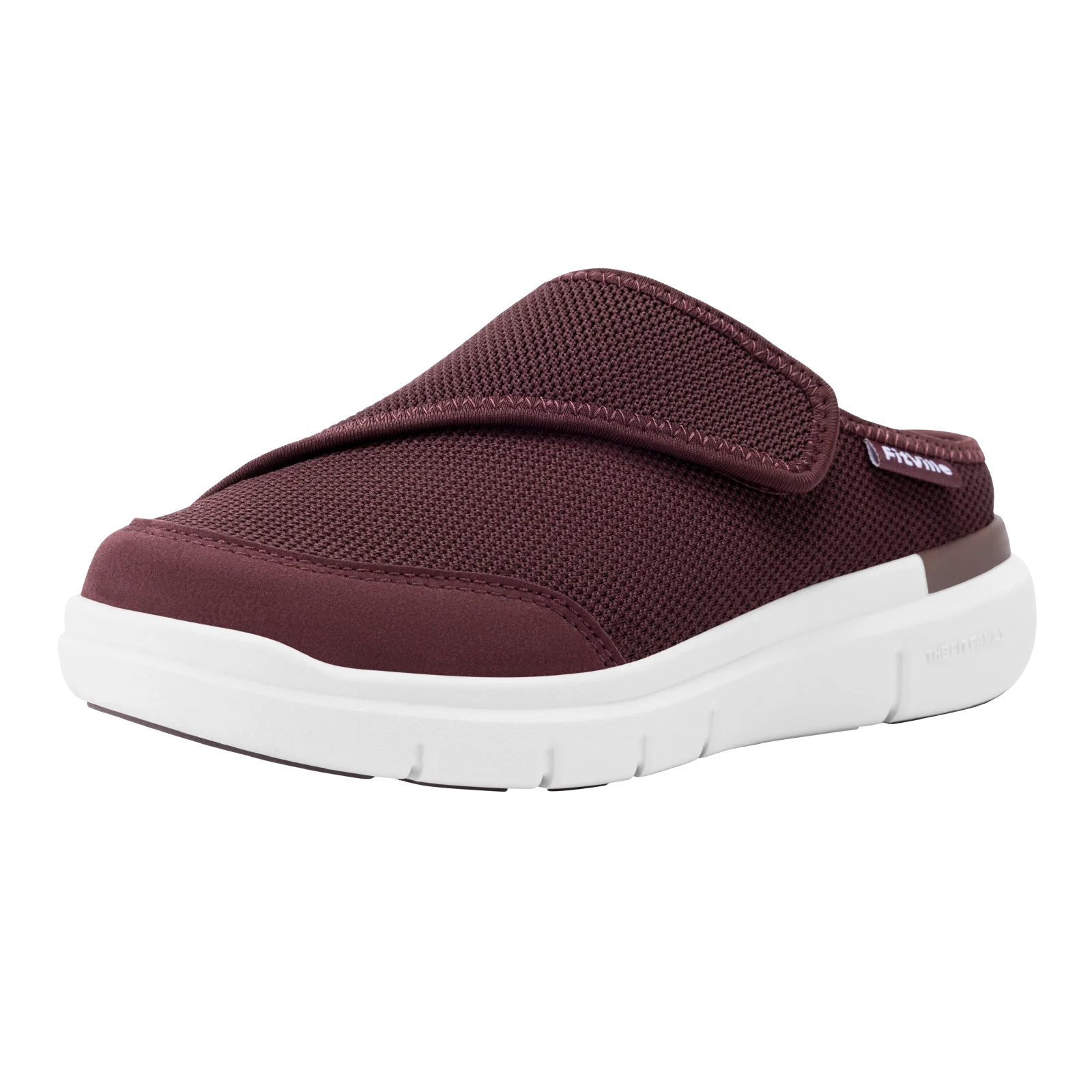 FitVille Women's Orthopedic Slippers Wide Fleece Lined Clogs with Arch Support Recovery Pedic Shoes Comfortable Slip-On Footwear