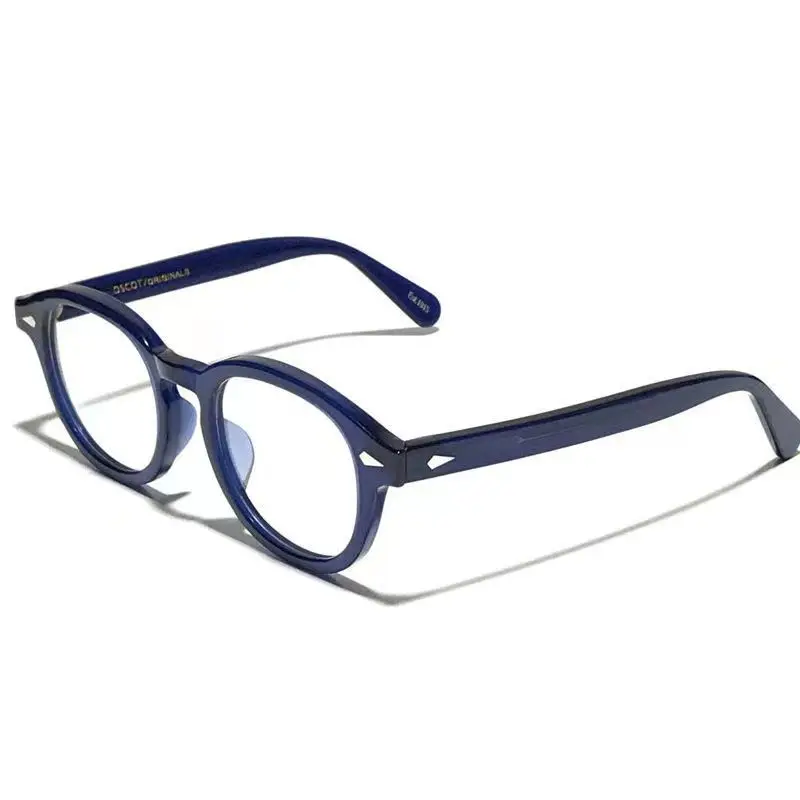 YIMARUILI Ultra-light Fashion High-end Brand Acetate Eyewear Women Retro Round Optical Prescription Eyeglasses Frame Men Y1915