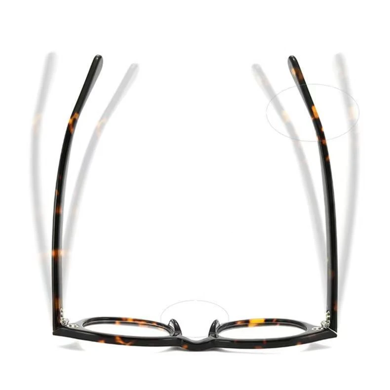 YIMARUILI Ultra-light Fashion High-end Brand Acetate Eyewear Women Retro Round Optical Prescription Eyeglasses Frame Men Y1915