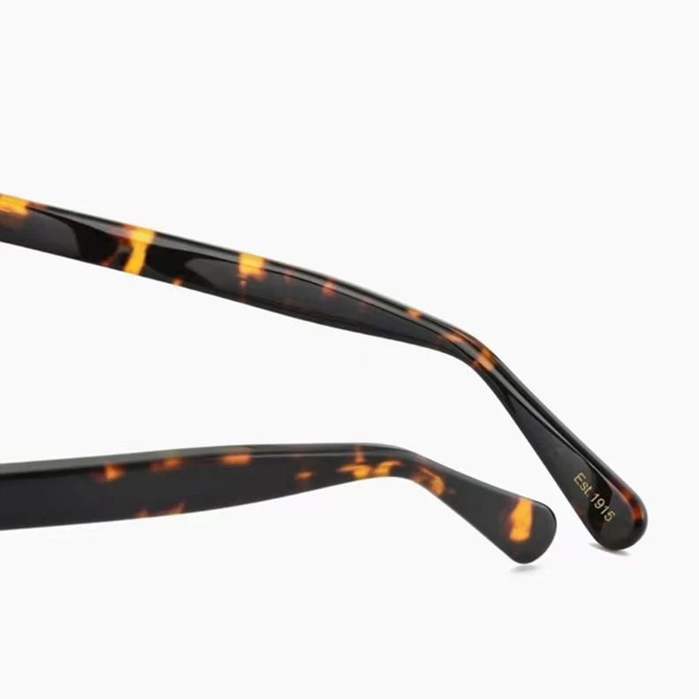 YIMARUILI Ultra-light Fashion High-end Brand Acetate Eyewear Women Retro Round Optical Prescription Eyeglasses Frame Men Y1915