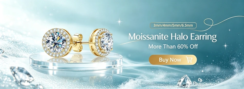 Lnkry 14k Gold Filled Adjustable Ring For Women Exquisite Certified Round Moissanite Four Leaf Flower Rings Jewelry Gift
