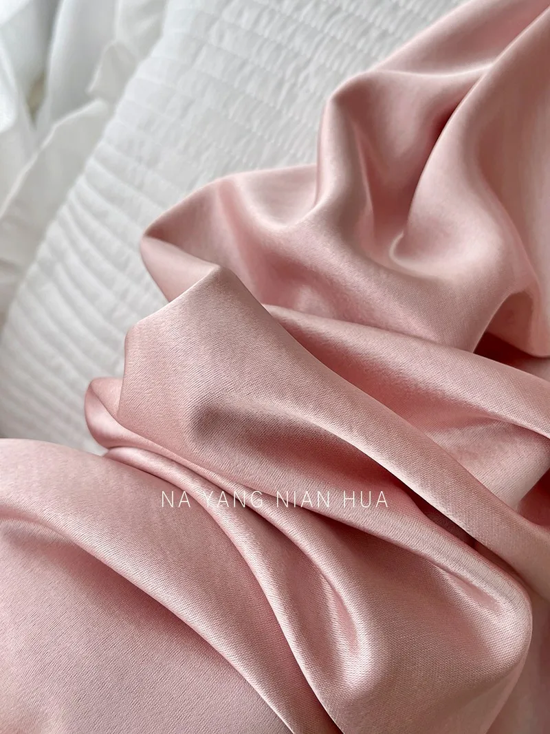 Beiyingni French Vintage Women's Satin Skirt Elegant Luxury New Fashion Slim Fit Office Ladies Mermaid Skirts Temperament Casual