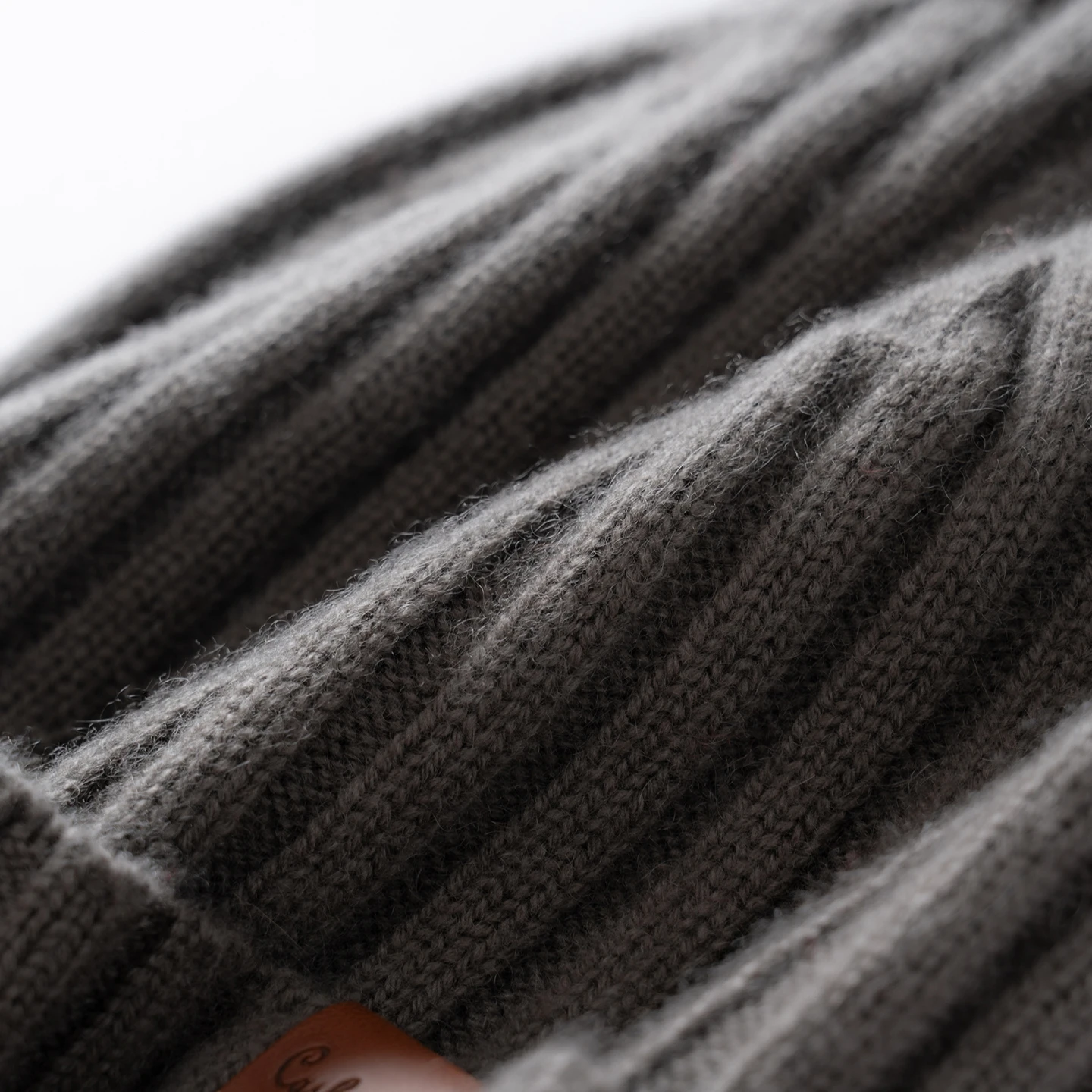 Choice Quality Cashmere Knitted Hats For Women/Men Outdoor Causal Winter Hat Fashion Ribbed Beanies Unisex Solid Color Warm Cap