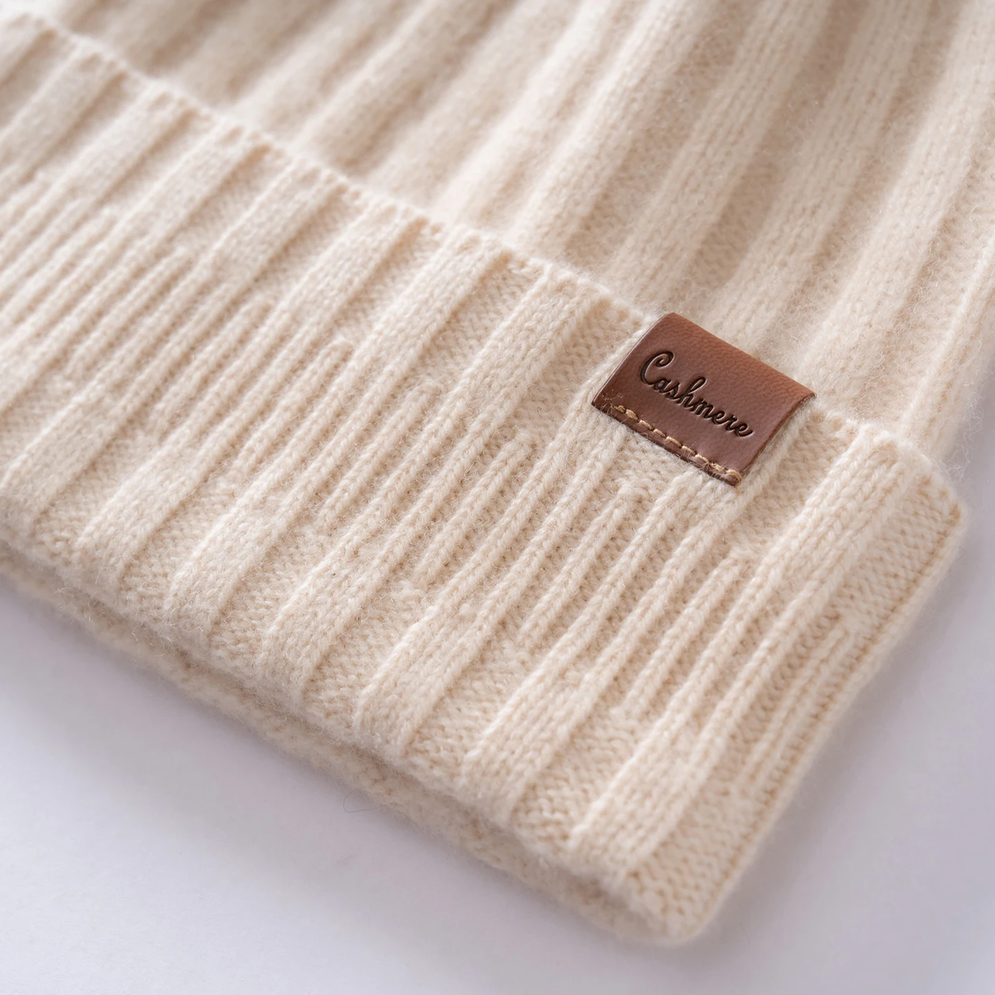 Choice Quality Cashmere Knitted Hats For Women/Men Outdoor Causal Winter Hat Fashion Ribbed Beanies Unisex Solid Color Warm Cap