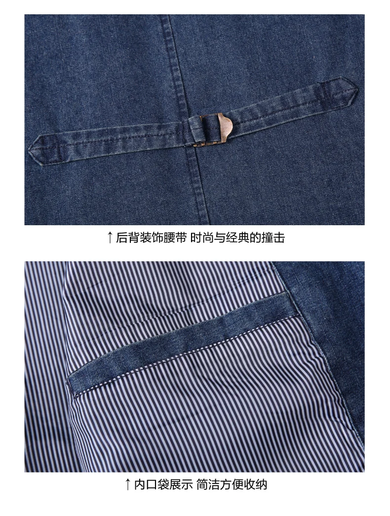 Men's Casual Denim Cotton Utility Vest Button Up Outdoor Pocketed Waistcoat Men Casual Slim Fit Sleeveless Jacket Vests Clothing