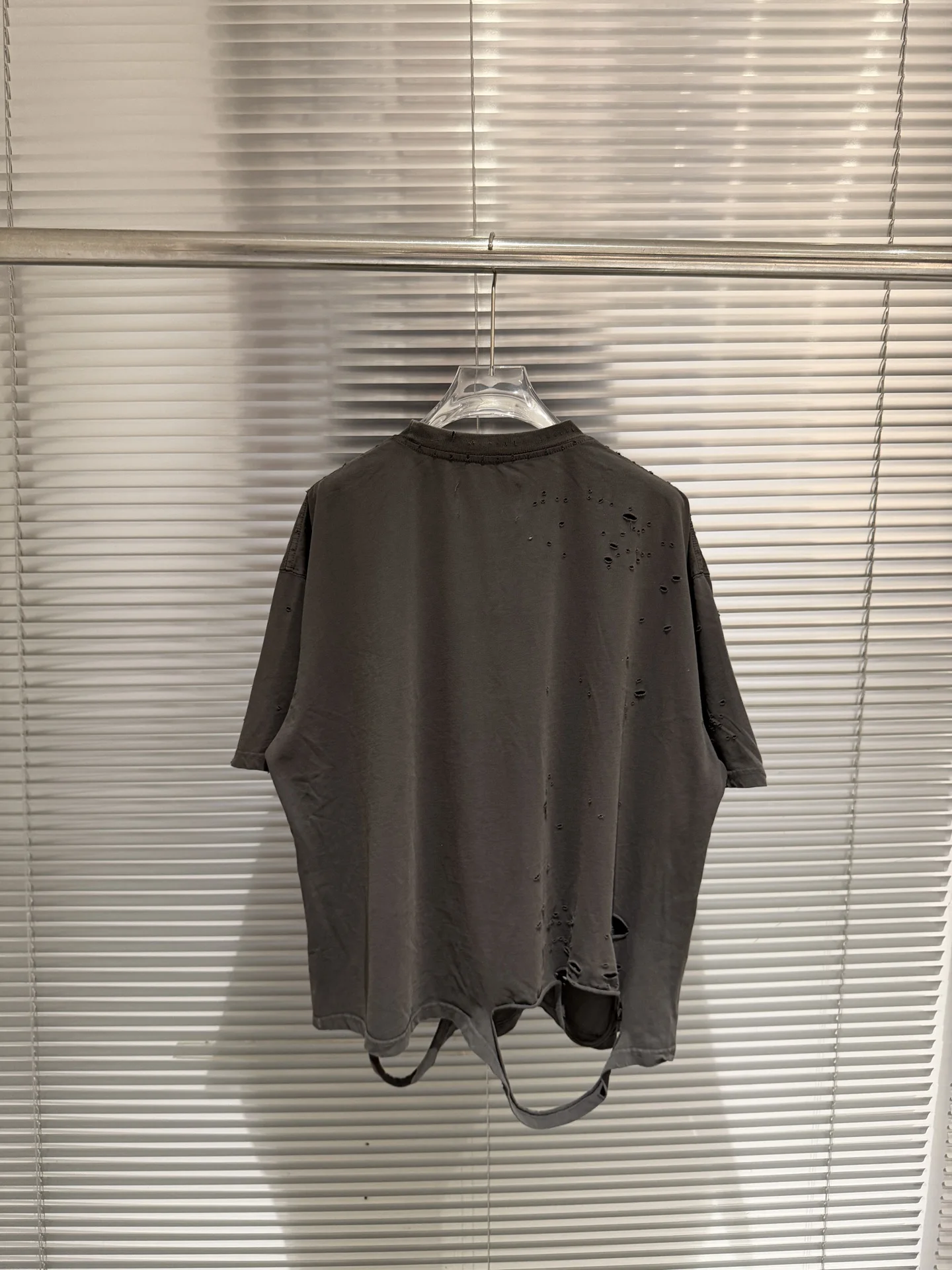 Destroy The Hole Nice Washed T Shirt Men Women Oversized T-shirts Heavy Fabric Unisex Vintage Top Tee