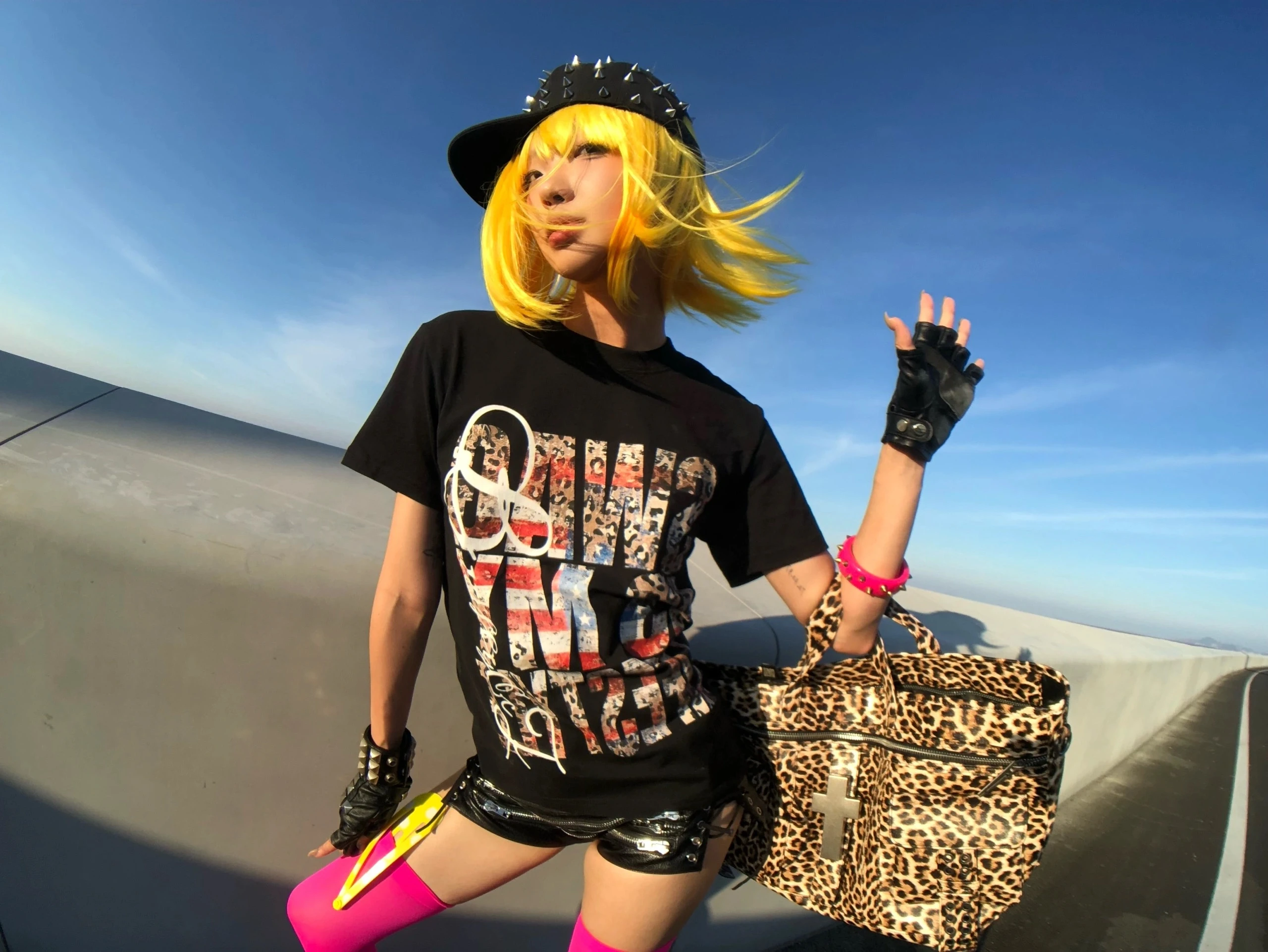 Karrcat Grunge Aesthetics Letter Print T-shirt Trashy Y2k Short Sleeve Black Top Vintage Punk Style Streetwear American Retro
