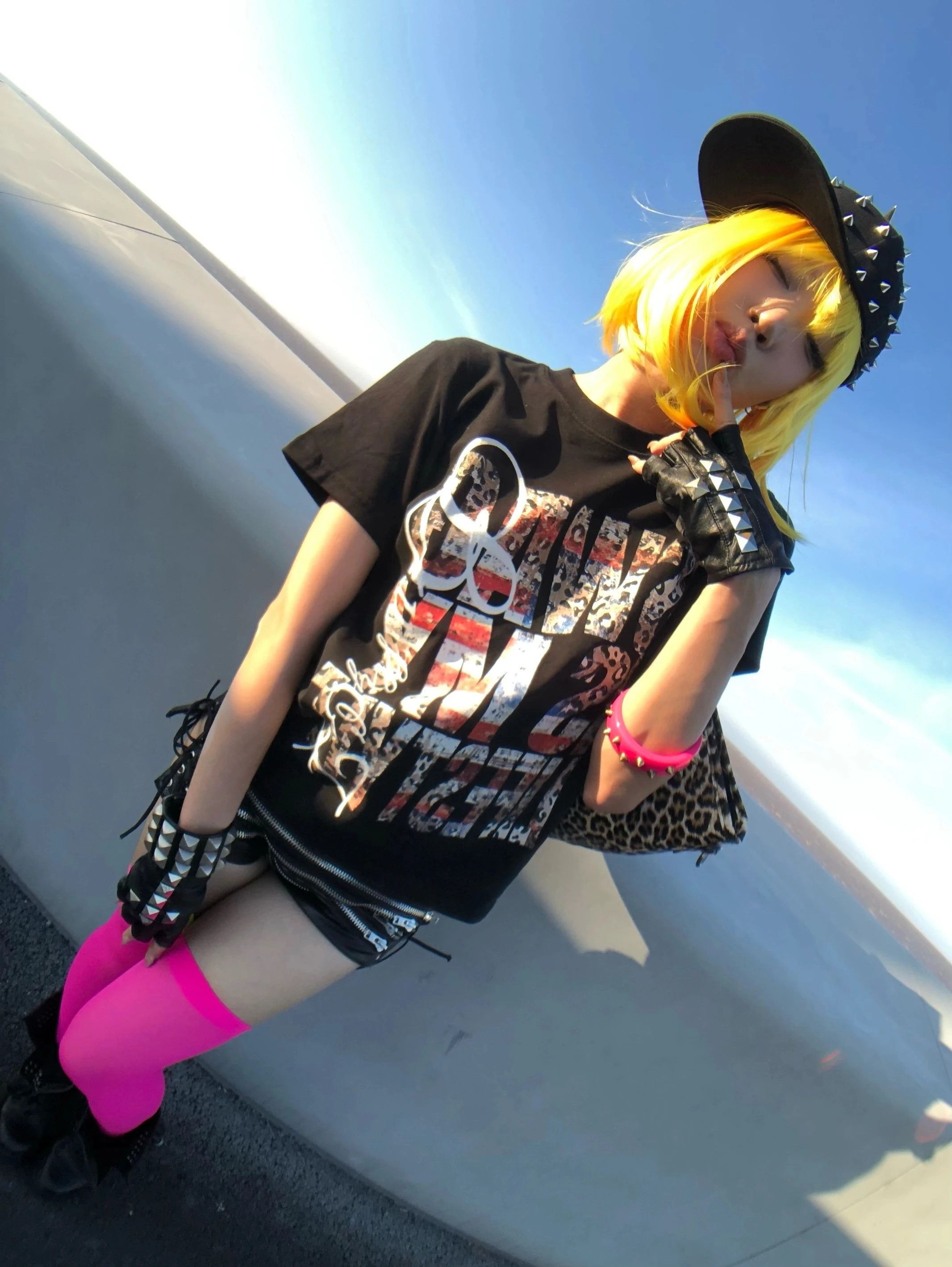 Karrcat Grunge Aesthetics Letter Print T-shirt Trashy Y2k Short Sleeve Black Top Vintage Punk Style Streetwear American Retro