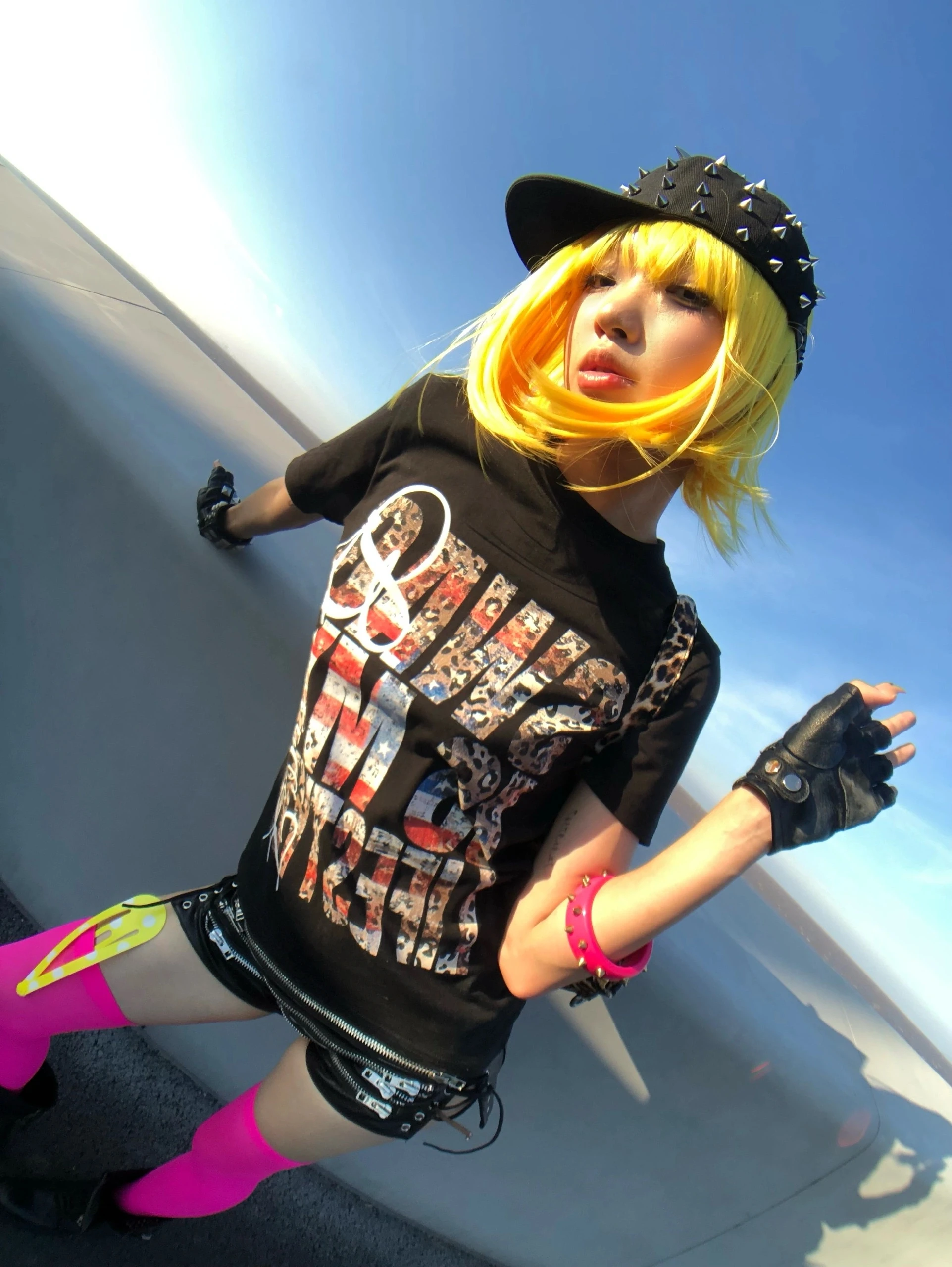 Karrcat Grunge Aesthetics Letter Print T-shirt Trashy Y2k Short Sleeve Black Top Vintage Punk Style Streetwear American Retro