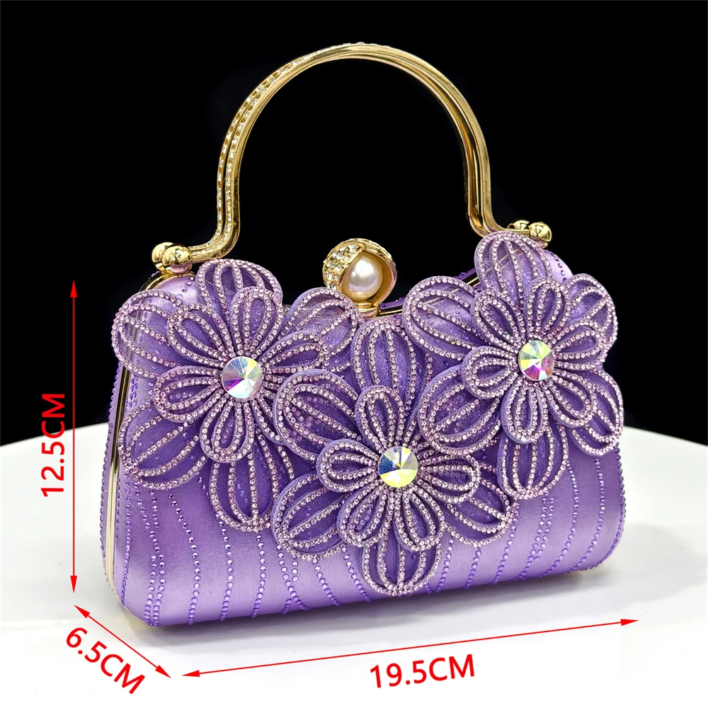 Venus Chan Italian Fashion Women's Elegant Orange Heels & Rhinestone Clutch Bag Set – Perfect for Parties and Special Occasions