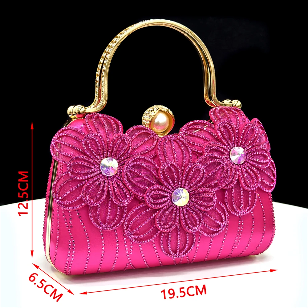Venus Chan Italian Fashion Women's Elegant Orange Heels & Rhinestone Clutch Bag Set – Perfect for Parties and Special Occasions