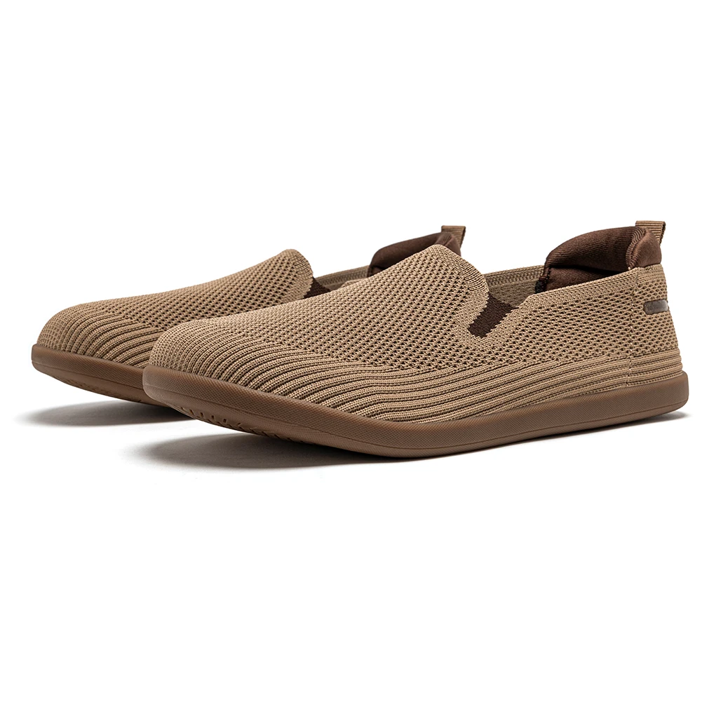 HOBIBEAR Women Wide Toe Box Shoes Barefoot  Slip on Walking Sneakers Mesh Breathable Classic Minimalist Shoes for Female