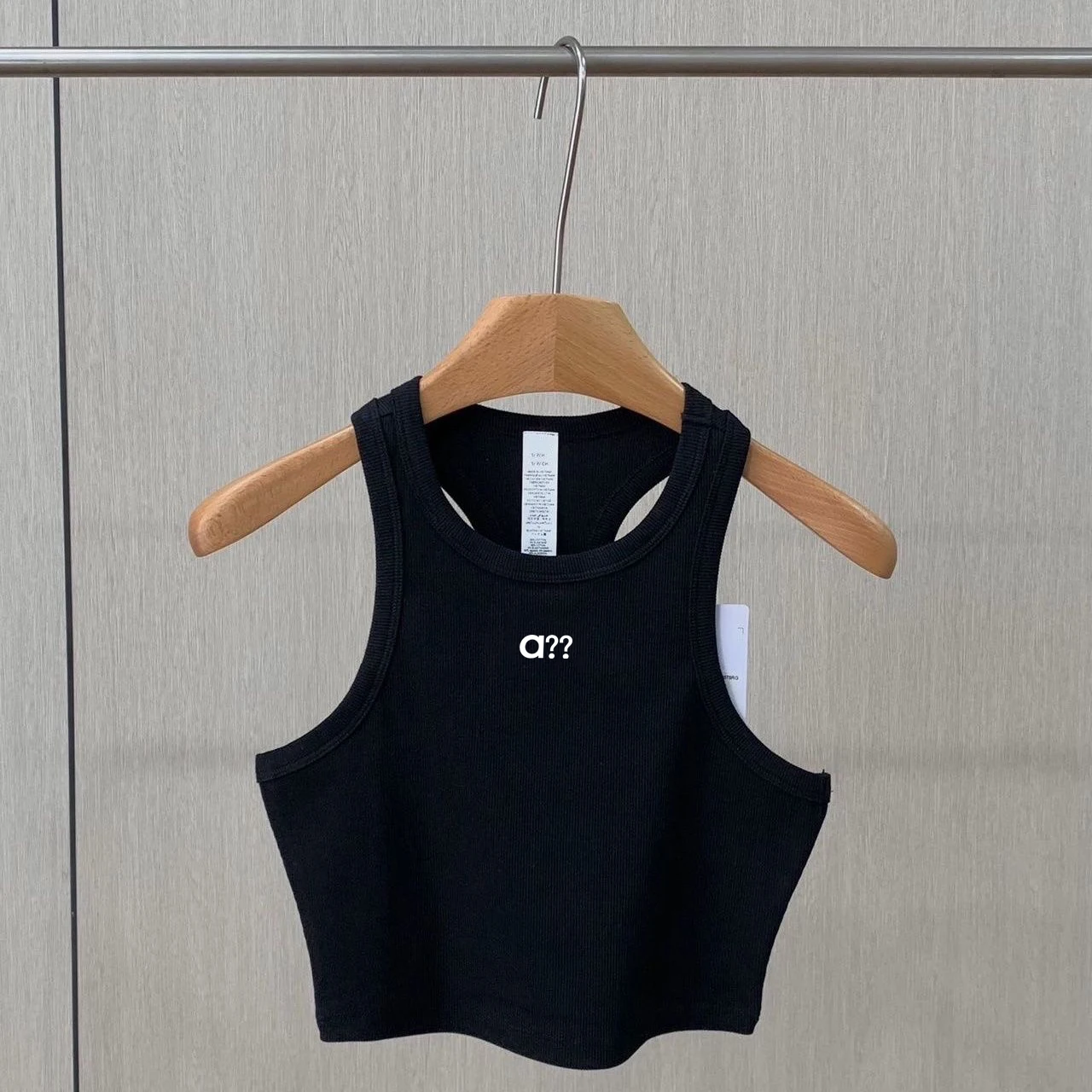 2026 women's short sleeveless T-shirt breathable vest yoga running gym fitness short daily casual street T-shirt vest