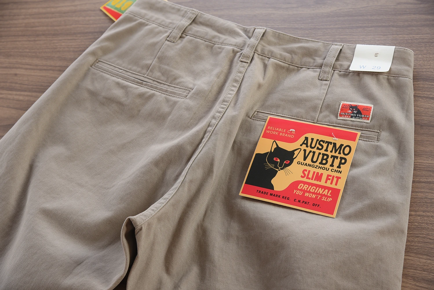 2025 Spring Autumn New American Retro Twill Woven Driving Pants Men's Simple 100% Cotton Washed Chino Straight Casual Trousers