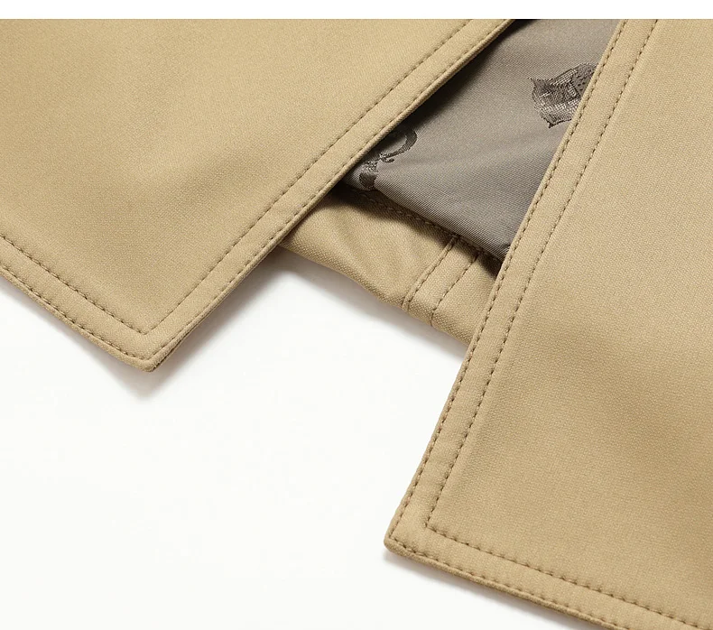 Classic Men's Trench Coat 8XL Plus Size Windbreaker High Quality Business Casual WindCoat Men Clothing Oversized Ponchos