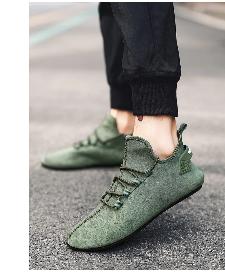 YRZL Men Mesh Loafers Driving Moccasins High Quality Flats Walking Shoes Breathable Non Slip Casual Loafers Summer Mens Shoes