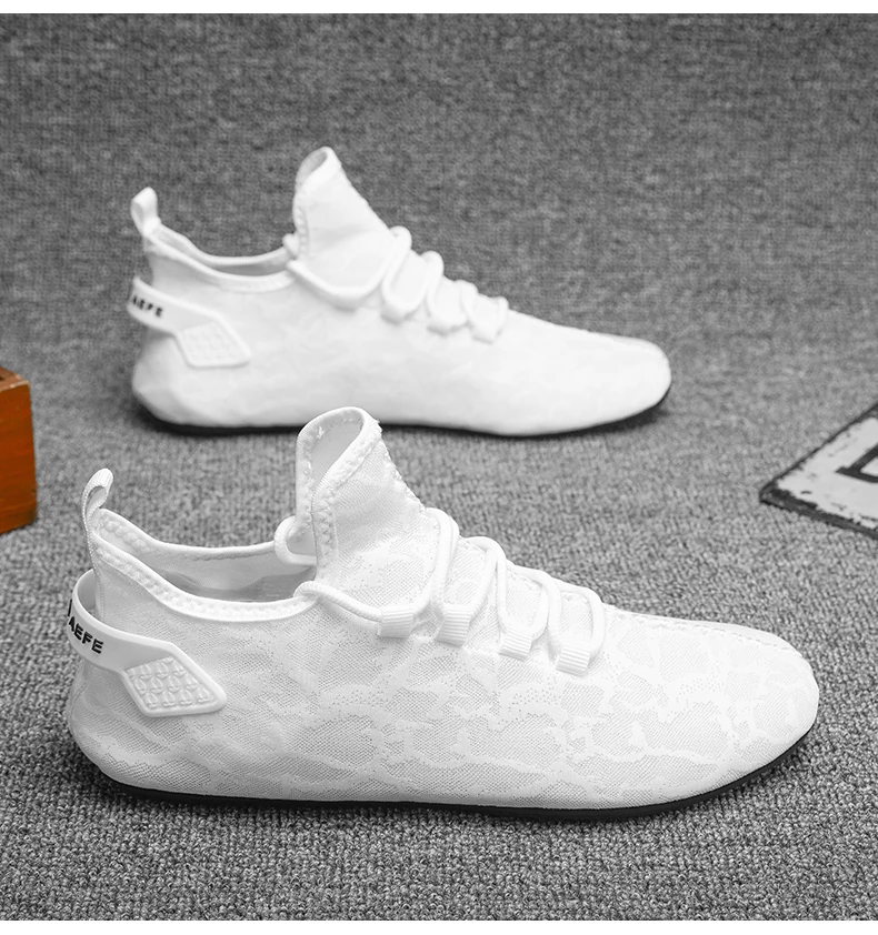 YRZL Men Mesh Loafers Driving Moccasins High Quality Flats Walking Shoes Breathable Non Slip Casual Loafers Summer Mens Shoes
