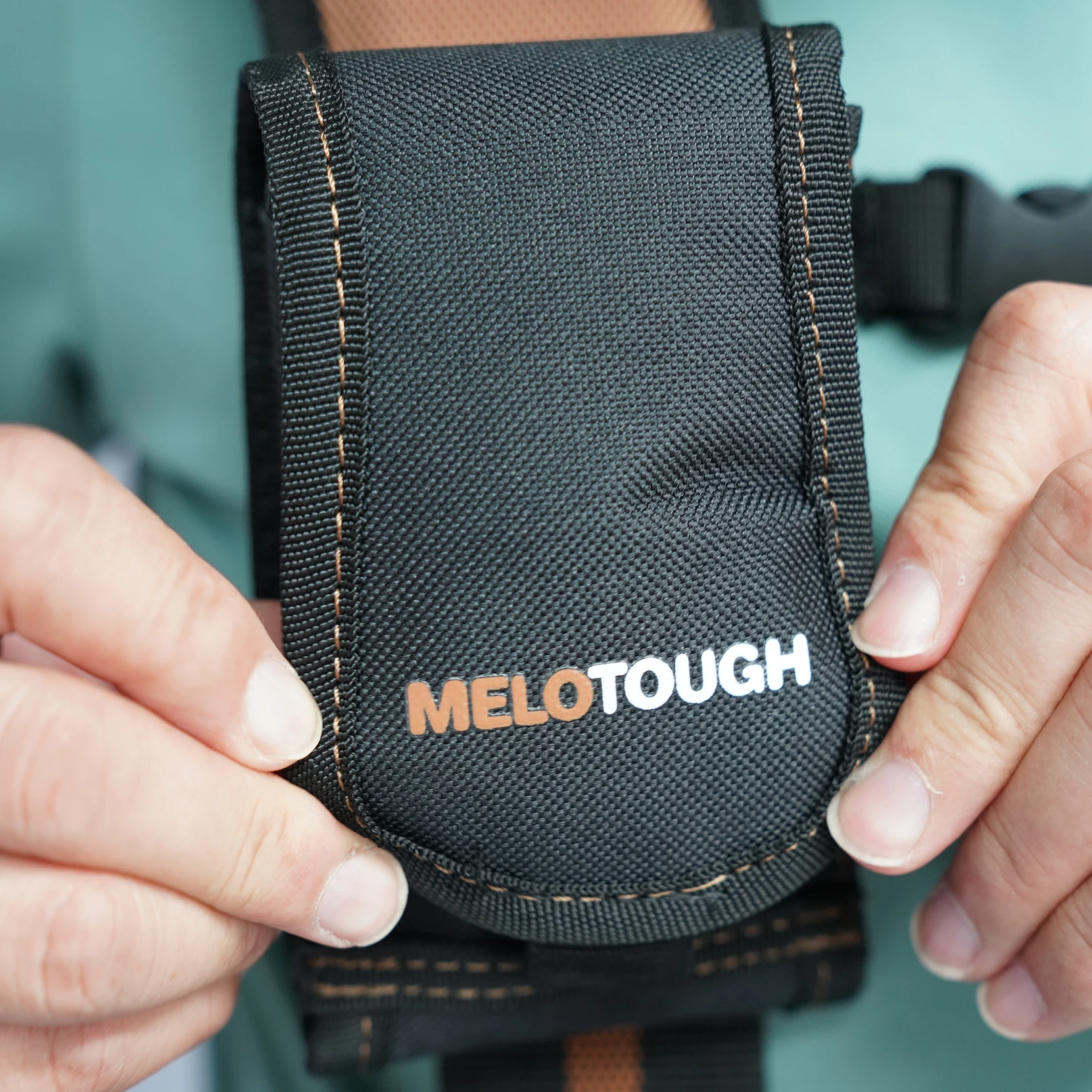 MELOTOUGH Magnetic Suspenders Tool Belt Suspenders with Large Moveable Phone Holder